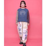 スカラーちゃん×ミックス配色ボーダープルオーバー | ScoLar | 詳細画像1 