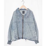 ヴィンテージ風ネコ刺繍デニムジャケット | ScoLar | 詳細画像10 