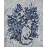 ヴィンテージ風ネコ刺繍デニムジャケット | ScoLar | 詳細画像12 