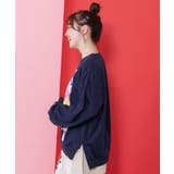 画家スカラーちゃんキャンバス柄プルオーバー | ScoLar | 詳細画像3 