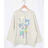 ラメ入りわんにゃん柄裏毛プルオーバー | ScoLar | 詳細画像9 