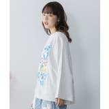 ラメ入りわんにゃん柄裏毛プルオーバー | ScoLar | 詳細画像3 