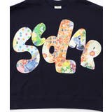 スカラー総柄ロゴアップリケ裏毛プルオーバー | ScoLar | 詳細画像12 