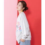 スカラー総柄ロゴアップリケ裏毛プルオーバー | ScoLar | 詳細画像3 