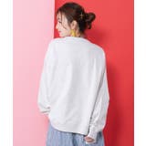 スカラー総柄ロゴアップリケ裏毛プルオーバー | ScoLar | 詳細画像4 