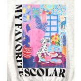 スカラールーム柄裏毛プルオーバー | ScoLar | 詳細画像9 