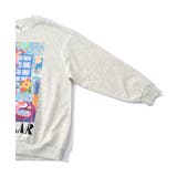 スカラールーム柄裏毛プルオーバー | ScoLar | 詳細画像15 