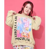 イエロー | スカラールーム柄裏毛プルオーバー | ScoLar