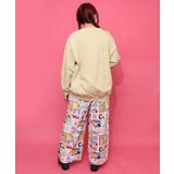 スカラールーム柄裏毛プルオーバー | ScoLar | 詳細画像6 