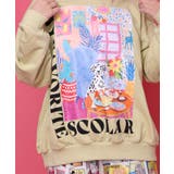 スカラールーム柄裏毛プルオーバー | ScoLar | 詳細画像8 