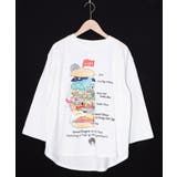 オフホワイト | スカラーバーガータウン柄Tシャツ | ScoLar