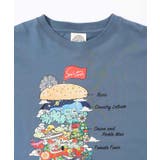 スカラーバーガータウン柄Tシャツ | ScoLar | 詳細画像12 