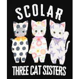 おしゃれネコシスターズTシャツ | ScoLar | 詳細画像10 
