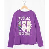 パープル | おしゃれネコシスターズTシャツ | ScoLar