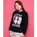 おしゃれネコシスターズTシャツ | ScoLar | 詳細画像1 