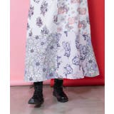 パッチワーク風総柄シャツワンピース | ScoLar | 詳細画像9 