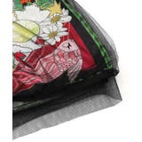 レトロスカーフ柄チュール重ねブルゾン | ScoLar | 詳細画像13 