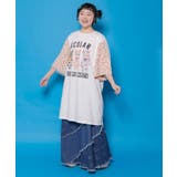 おしゃれネコシスターズ チュール重ね袖ワンピース | ScoLar | 詳細画像1 