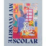 スカラールーム柄Tシャツ | ScoLar | 詳細画像11