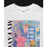 スカラールーム柄Tシャツ | ScoLar | 詳細画像12