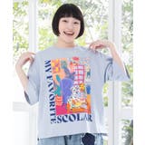 スカラールーム柄Tシャツ | ScoLar | 詳細画像2