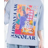 スカラールーム柄Tシャツ | ScoLar | 詳細画像6