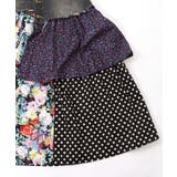 デニム×パッチワーク風 異素材切替2wayスカート | ScoLar | 詳細画像19 