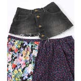 デニム×パッチワーク風 異素材切替2wayスカート | ScoLar | 詳細画像22 