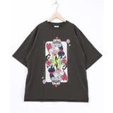 チャコールグレー | ハートの女王スカラーちゃんTシャツ | ScoLar