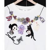 天日干しアニマルぬい刺繍Tシャツ | ScoLar | 詳細画像8 