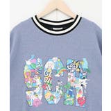 カラフルポップ柄ローズジャガードTシャツ | ScoLar | 詳細画像11