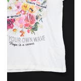 ポジティブ花コラージュ柄チュニック | ScoLar | 詳細画像8