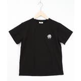 ブラック | スカラーちゃんポーチ付き3柄展開キャラ刺繍Tシャツ | ScoLar