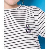 スカラーちゃんポーチ付き3柄展開キャラ刺繍Tシャツ | ScoLar | 詳細画像5 