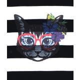 グラサンネコちゃんボーダープルオーバー | ScoLar | 詳細画像1