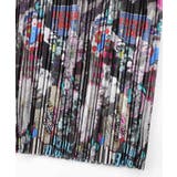 花ネコ柄ランダムプリーツパンツ | ScoLar | 詳細画像20 