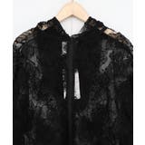 花レースパーカー | ScoLar | 詳細画像2