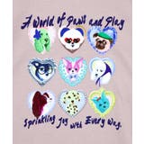 額縁わんちゃんベロアテープ付きTシャツ | ScoLar | 詳細画像3