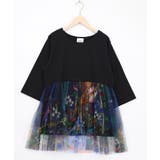 キノコの惑星柄チュール切替プルオーバー | ScoLar | 詳細画像9