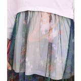 キノコの惑星柄チュール切替プルオーバー | ScoLar | 詳細画像5