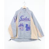 サックス | スカラーちゃん×ネコ レーシング風ブルゾン | ScoLar