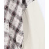 リボンウサギ刺繍チェック切替シャツ | ScoLar | 詳細画像19