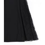 花ネコピクニック柄 天竺×レースワンピース | ScoLar | 詳細画像16