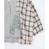 レトロ柄チェック切替カーディガン | ScoLar | 詳細画像20