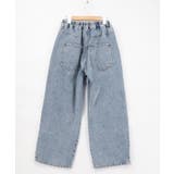 蝶ラインテープ付きデニムパンツ | ScoLar | 詳細画像16