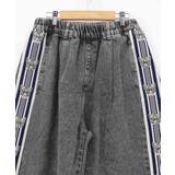 蝶ラインテープ付きデニムパンツ | ScoLar | 詳細画像18