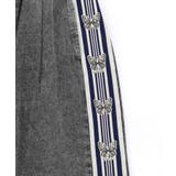 蝶ラインテープ付きデニムパンツ | ScoLar | 詳細画像20