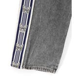 蝶ラインテープ付きデニムパンツ | ScoLar | 詳細画像22