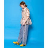 蝶ラインテープ付きデニムパンツ | ScoLar | 詳細画像9