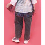 蝶ラインテープ付きデニムパンツ | ScoLar | 詳細画像11